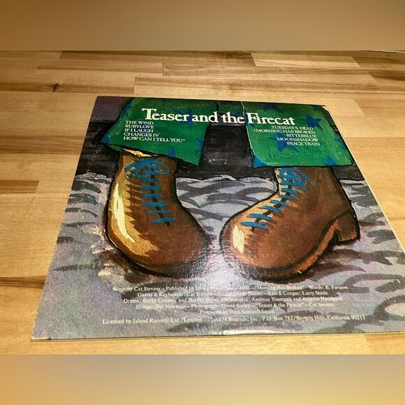 Cat Stevens vinyl record, Teaser and the Fire Cat album, excellent condition - Picture 2 of 3